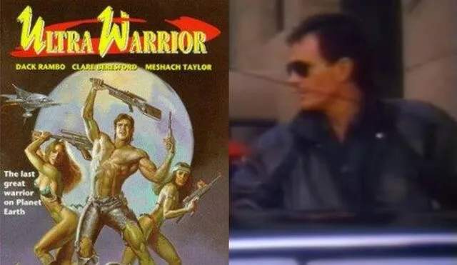 Dack Rambo, Diego Bertie y Ramón García fueron parte de "Ultra Warrior", una vieja película dirigida por Augusto Tamayo. Foto: composición LR/IMDb/captura de Youtube/Sebastian Zavala