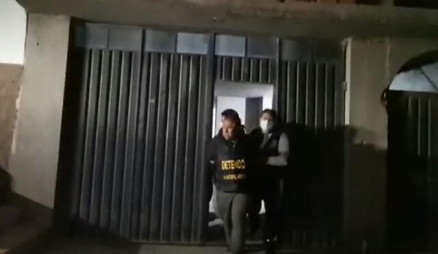 Sujeto fue capturado en su vivienda de Cerro Colorado. Foto: captura de EPA