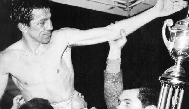 Horacio Accavallo ganó en Tokio el título al mejor boxeador del mundo. Foto: Penguin Random House