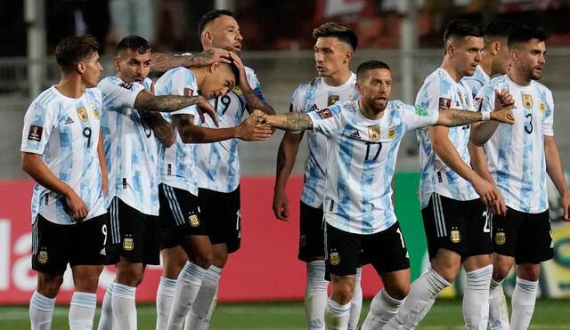 La selección argentina debutará en el Mundial Qatar 2022 ante Arabia Saudita. Foto: AFP