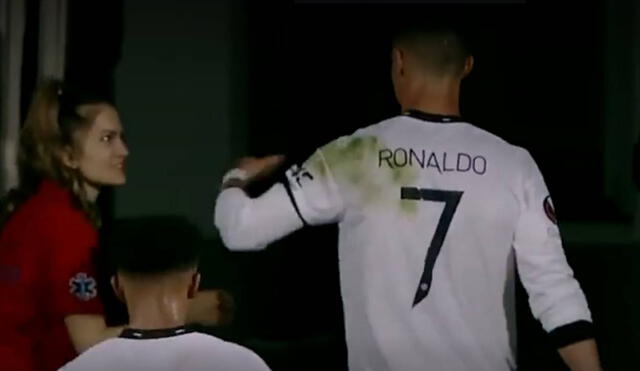 La reacción de Cristiano Ronaldo se volvió viral en las redes sociales. Foto: captura/ESPN