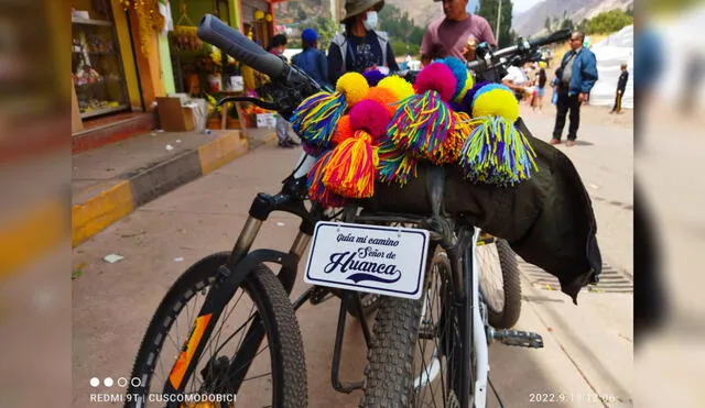 Peregrinación al Santuario del Señor de Huanca en bicicleta. Foto: Cusco Modo Bici