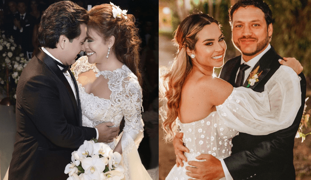 Usuarios compararon la boda de Ethel Pozo con la de Magaly Medina luego de contratar al mismo wedding planner. Foto: Revista Cosas/Instagram/Ethel Pozo