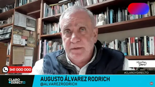 Augusto Álvarez Rodrich habla sobre encuentro entre Pedro Castillo y José Williams en Claro y directo