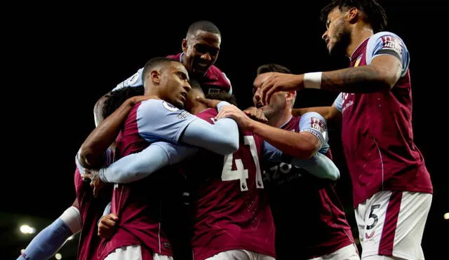 Aston Villa sumó su segunda victoria en la Premier League. Foto: Twitter Aston Villa