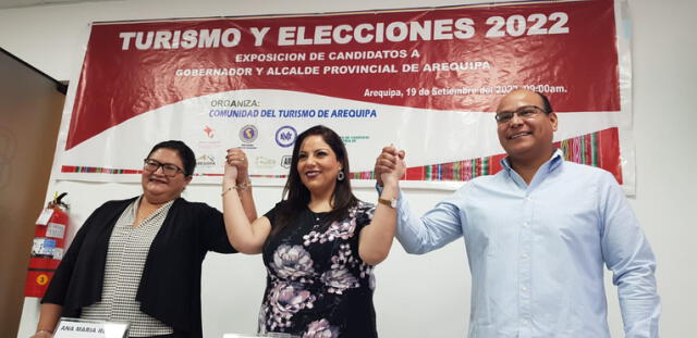 La coordinadora general del foro indicó que han enviado la invitación a todos los candidatos provinciales y regionales para participar del evento. Foto: Alexis Choque/URPI