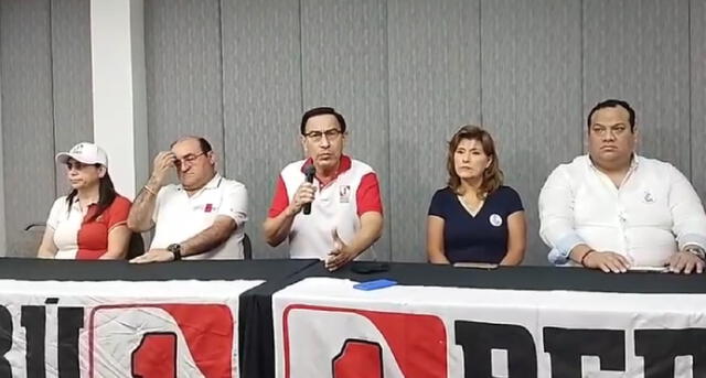 Exmandatario brindó una conferencia de prensa este viernes 16 de septiembre. Foto: Captura en vivo Noticias Piura 3.0