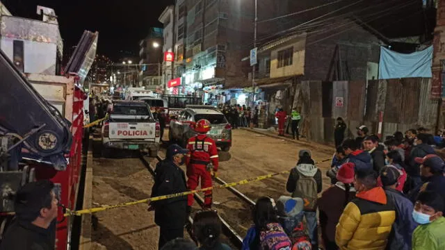 La Policía inició una investigación para esclarecer si la obra contaba con los permisos y medidas de seguridad. Foto: Alexander Flores/URPI