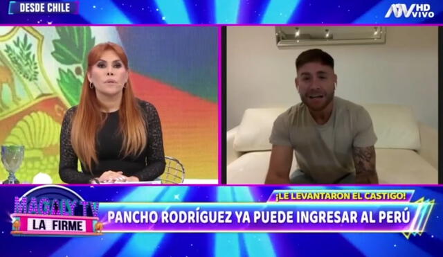 Pancho Rodríguez cuenta los días para regresar al Perú. Foto: ATV