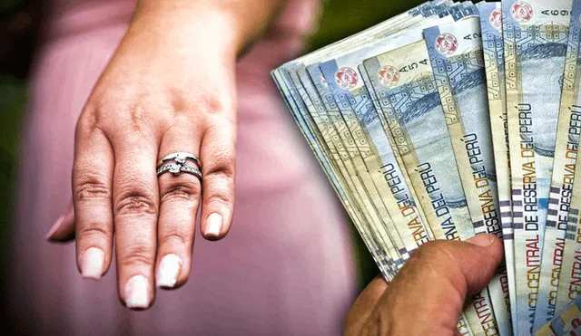 Los anillos de compromiso suelen tener precios muy elevados. Foto: composición Gerson Cardoso LR/matrimonios.cl