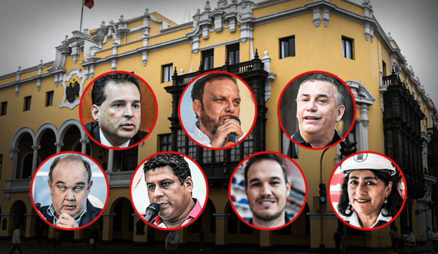 El ganador entre 7 candidatos se conocerá el domingo 2 de octubre. Foto: composición de Jazmin Ceras/LR/Municipalidad de Lima/Redes de candidatos