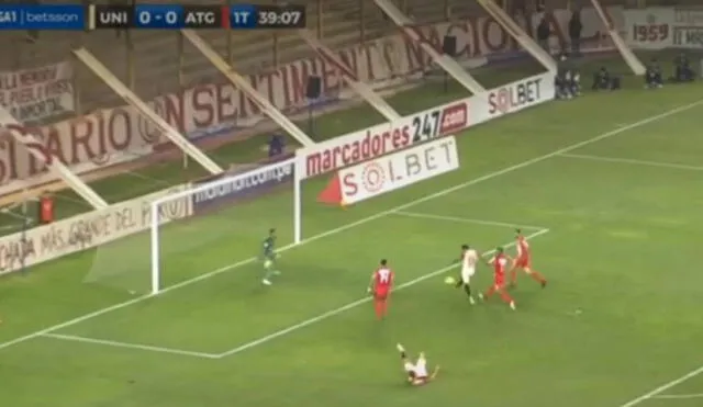 Alberto Quintero marcó su primer gol en el Torneo Clausura. Foto: captura/GolPerú