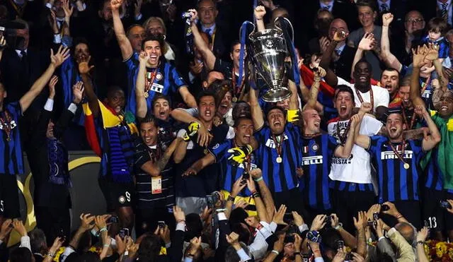 Inter venció al Bayern Múnich en la final de la Champions League 2009-2010. Foto: UEFA