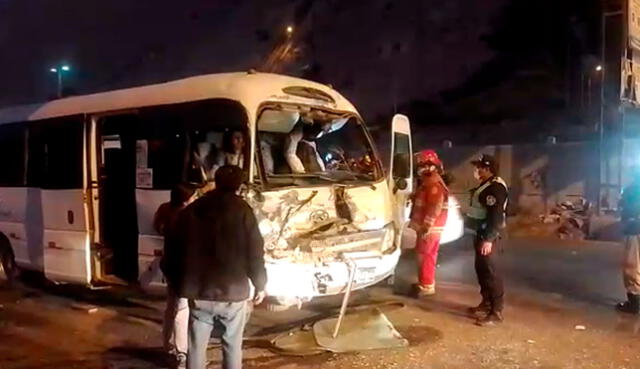 Heridos fueron trasladados al hospital más cercano. Foto: Municipalidad de Chosica