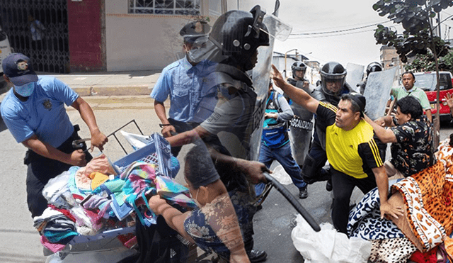 Los enfrentamientos entre funcionarios municipales y comerciantes informales son parte de la cotidianidad peruana. Foto: composición LR/ Fabrizio Oviedo