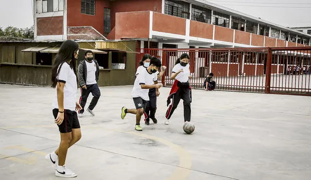 Cambio de hábitos. Escolares necesitan una vida saludable. Foto: John Reyes/ La República