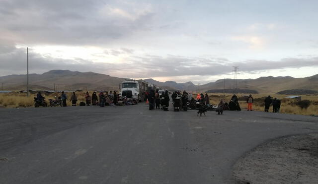 Comunidades de Espinar dan tregua de tres días a gobierno central. Foto: La República