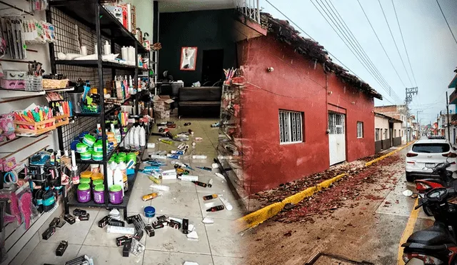 Reportan fuerte sismo de magnitud 7.4 en Michoacán, México. Foto: composición/El Universal