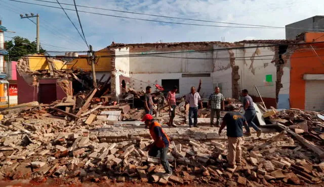 A finales del año pasado, México tuvo un terremoto de magnitud 8.2, el más fuerte ocurrido en casi un siglo, que provocó el fallecimiento de al menos 58 personas. Foto: Luis Alberto Cruz/Associated Press