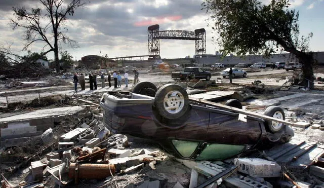 El huracán Katrina sucedió en el año 2015 y dejó graves daños en Nueva Orleans. Foto: Robert F. Bukaty/ Associated Press