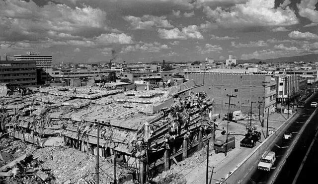 El terremoto de 1985 es el más destructivo en la historia de México. Foto: Difusión