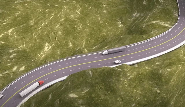 La nueva Carretera Central contará con más de 136 km. Foto: MTC