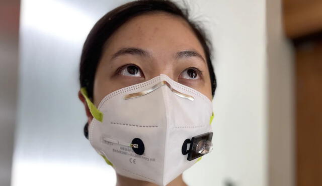 Esta mascarilla especial no solo detecta coronavirus SARS-CoV-2 en el aire, sino también otros patógenos respiratorios comunes. Foto: referencial / Wyss Institute  / Universidad de Harvard