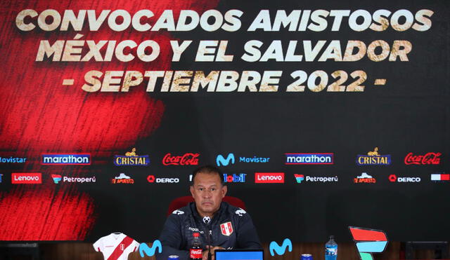 Juan Reynoso debutará como DT de la Bicolor ante México. Foto: Selección peruana