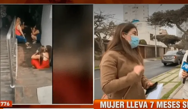 Magdalena: inquilina tendría denuncias por morosidad en Arequipa. Foto: captura video/ATV