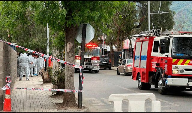 El hospital donde se encuentra el paciente fue evacuado y desinfectado por personal especializado de Bomberos. Foto: @CD3HLE / Twitter