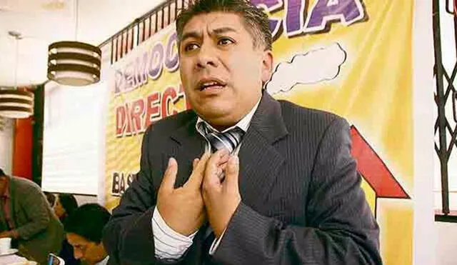 Candidato al Gobierno Regional del Cusco Werner Salcedo presentó sus propuestas. Foto: Facebook