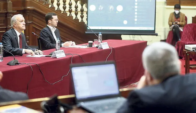 Maniobra. El fujimorista Nano Guerra García preside la Comisión de Constitución, que hoy buscará facilitar la salida de Castillo. Foto: difusión