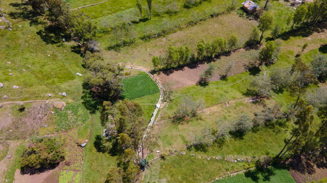 Canal de riego beneficiará a más de 100 pobladores del valle Yatún en Cutervo. Foto: Gerencia Sub Regional Cutervo.