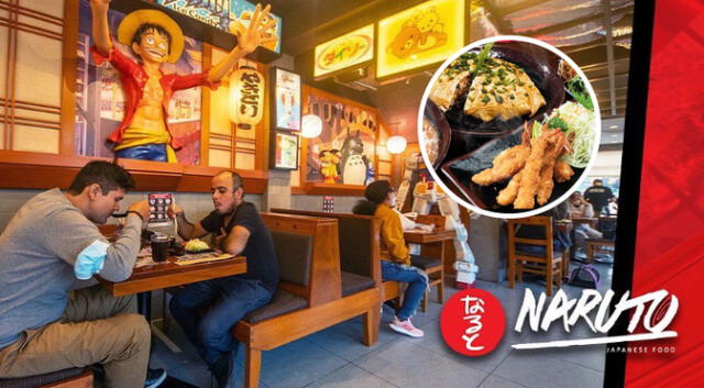 Conoce cuánto cuesta un almuerzo o cena en Naruto Restaurante. Foto: composición LR/Facebook