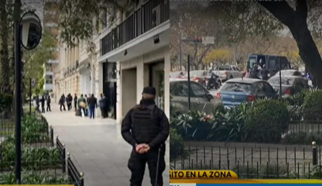 Reportan posible amenaza de bomba en la sede de la embajada de Perú en Argentina. Foto: captura web/Canal N
