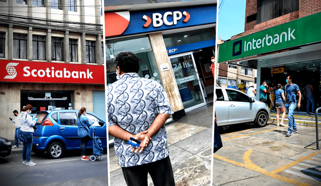 BCP, Scotiabank e Interbank tienen opciones de cuentas de ahorros sin cobro de mantenimiento. Foto: composición LR/Rodolfo Contreras/La República