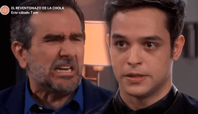 Diego Montalbán dijo que su hijo le rompió el corazón con su engaño. Foto: composición/captura América TV