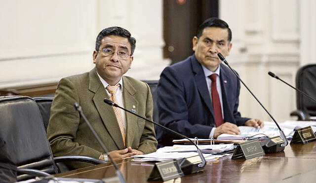 Sesión. Ayer, Willy Huerta participó en Consejo de Ministros. Foto: Congreso