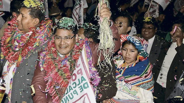 Javier Ponce. Ha financiado una campaña nutrida en Puno. Foto: La República