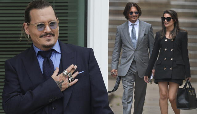 Johnny Depp estaría saliendo con su abogada Joelle Rich, según información de TMZ. Foto: composición LR/AFP