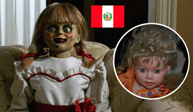 La muñeca Sarita recibió el título de 'Annabelle' peruana por extraños sucesos de una familia en el Callao. Foto: composición La República/Warner Bros/captura ATV
