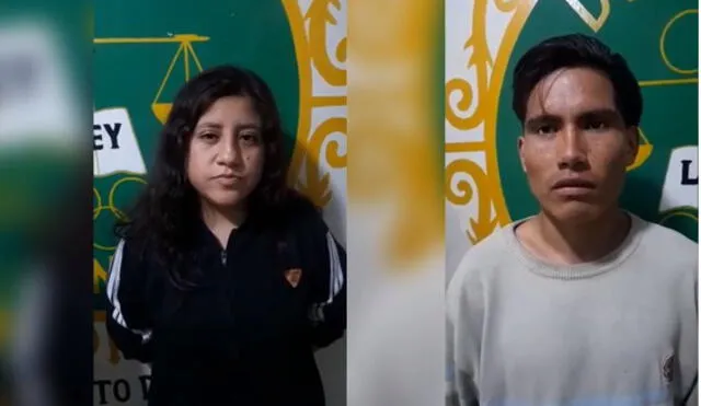 Yahaira Figueroa y Delmer Leyva fueron llevados al Depincri. Foto: captura Ribereña Guadalupe