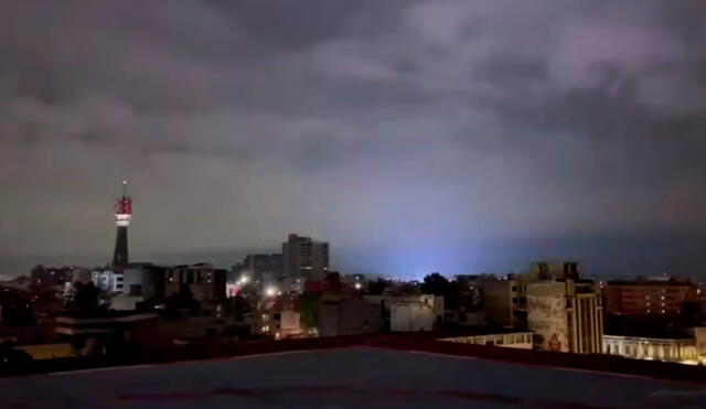 Imágenes avistadas en el sismo de la madrugada del 22 de septiembre de 2022. Foto: captura de YouTube/Tu Cosmopolis