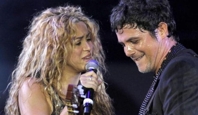 Shakira y Alejandro Sanz tienen una amistad de hacer varios años. Foto: EFE