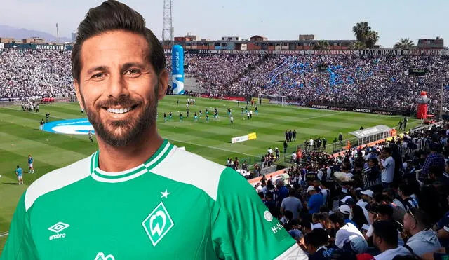 Claudio Pizarro quiere que su despedida sea en Matute. Foto: difusión