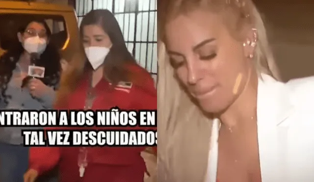 Dalia Durán fue intervenida por el Ministerio de la Mujer y Poblaciones Vulnerables. Foto: captura de "Amor y Fuego"