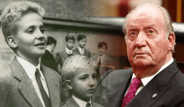 Juan Carlos I reinó en España de 1975 a 2014. Composición: La República