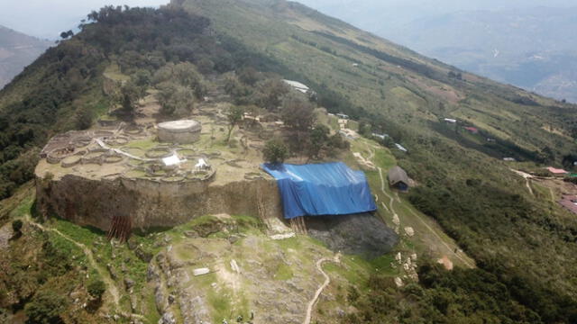 La Contraloría exhorta al Mincul a tomar acciones que permitan garantizar los logros de los trabajos de recuperación de Kuélap. Foto: Mincul