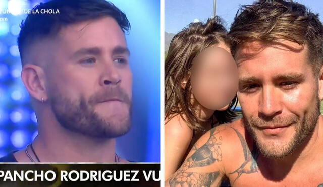 Pancho Rodríguez fue impedido de ingresar al Perú cuando se encontraba junto a su hija. Foto: captura América TV/ Instagram Pancho Rodríguez