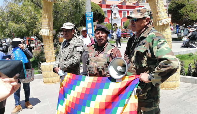 Seguidores esperan a Antauro Humala en Puno. Foto: La República